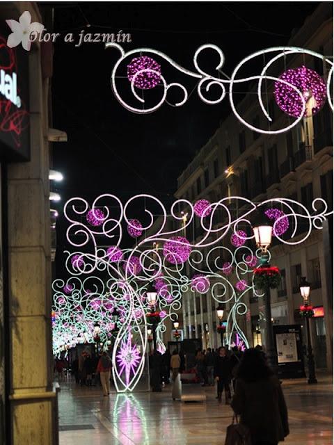 Navidad 2011, iluminación de Málaga