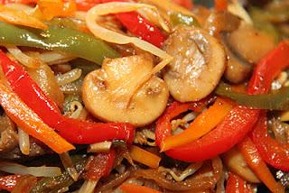 Salteado de verduras