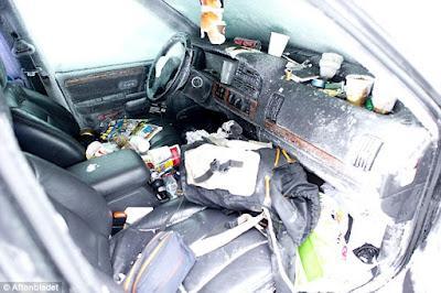 Sobrevive dos meses a -30ºC dentro de un coche en Suecia