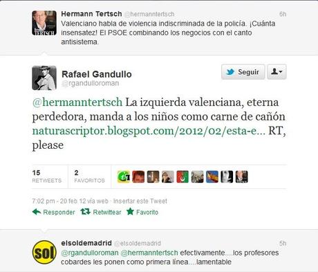 valencia impresentables hijos de la gran puta