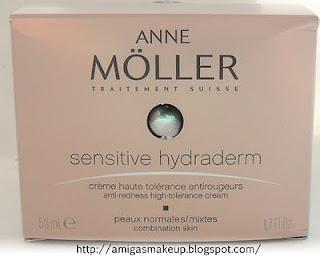 Probando Sensitive Hydraderm de Anne Möller