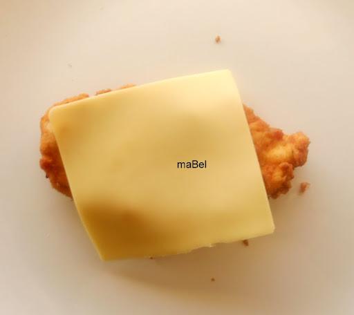 Pollo empanado doble tipo KFC Double Down