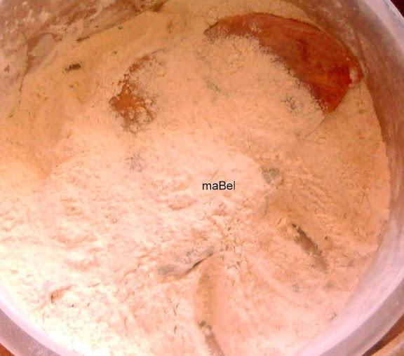 Pollo empanado doble tipo KFC Double Down