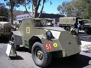 El  vehículo blindado explorador   Dingo Scout
