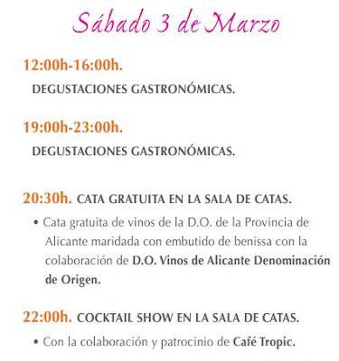 Vall de Pop. V Mostra Gastronòmica de Benissa y I Feria del Embutido Tradicional en Xaló