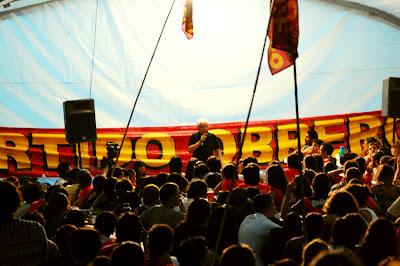 EN UN CAMPAMENTO MULTITUDINARIO DE LA JUVENTUD, ALTAMIRA LLAMÓ A REFORZAR LAS FILAS DE LA IZQUIERDA ANTICAPITALISTA