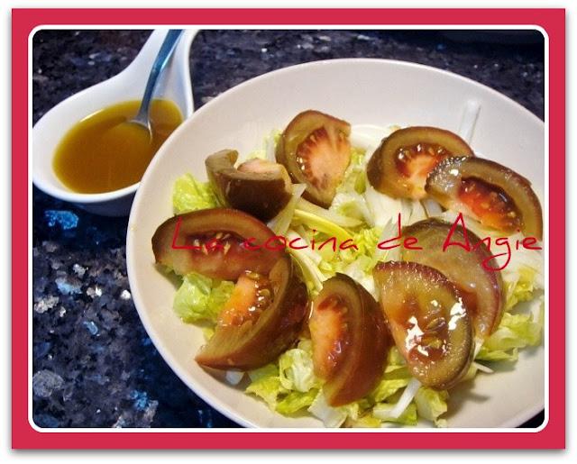 ENSALADA CON ALIÑO PERRINS