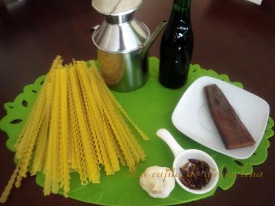 Mafaldes a la bottarga