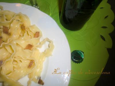 Mafaldes a la bottarga