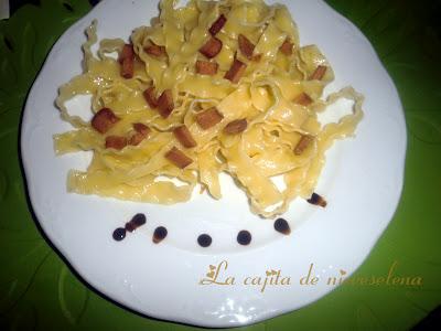 Mafaldes a la bottarga