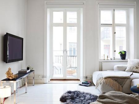 mural de salón muebles de ikea mesa de estudio de caballetes diseño de interiores decoración pisos pequeños decoración nórdica decoración estudios decoración espacios pequeños decoración en blanco Decoración de un pequeño piso de 31m² decoración de interiores escandinavos decoración de estilo nórdico decoración con muebles de ikea cocina de ikea cafetera jarra termo stelton 