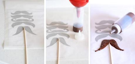 DIY:¡ Bigotes de Chocolate!