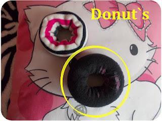 Moño con donut ! :D