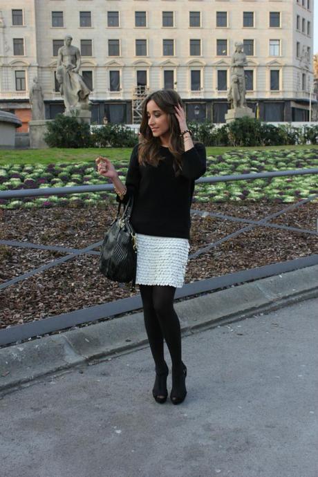 BCN & White Skirt