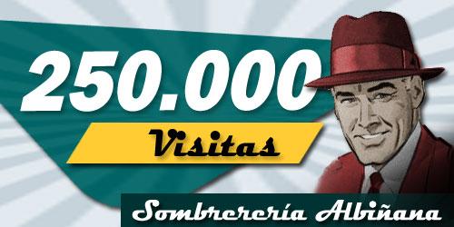 250.000 visitas al blog