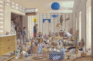 Realidad y fantasía del artista Alfonso Ruano en el Museo ABC de Dibujo e Ilustración de Madrid.