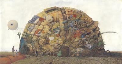 Realidad y fantasía del artista Alfonso Ruano en el Museo ABC de Dibujo e Ilustración de Madrid.