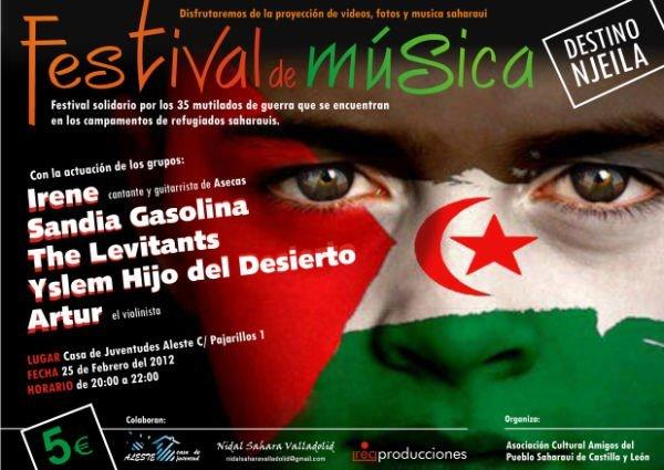 Destino Njeila, festival de música solidario en Valladolid