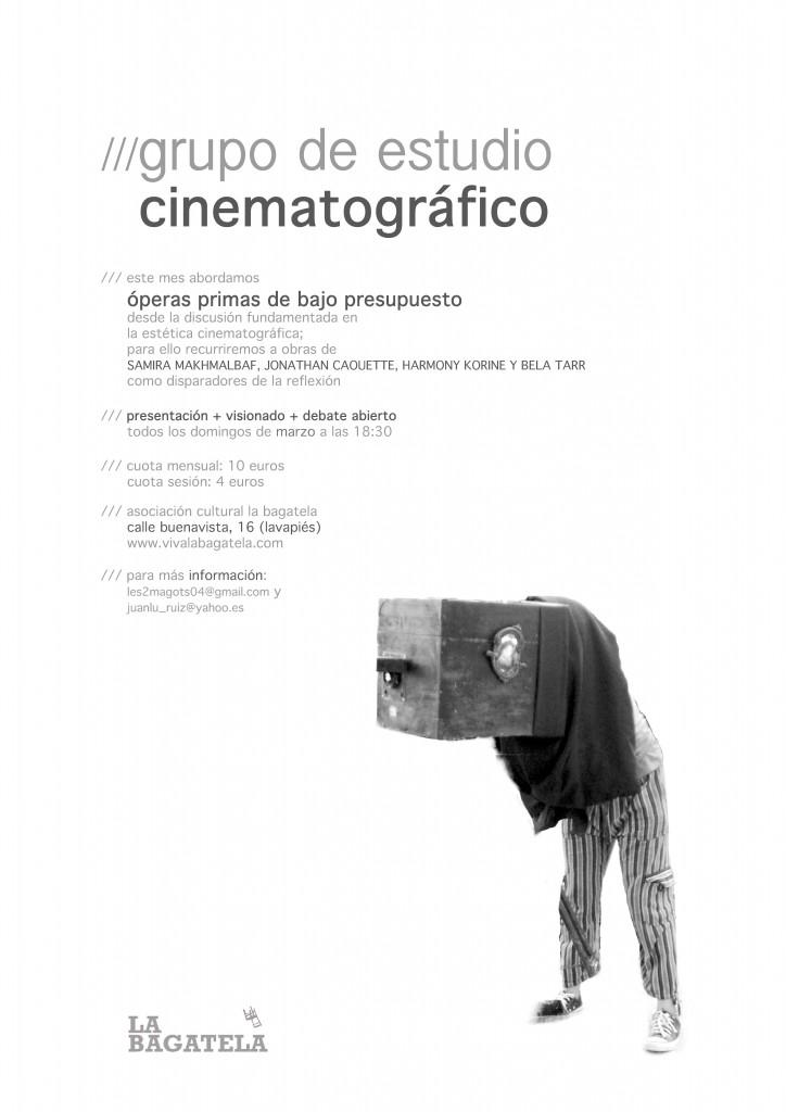 Grupo de estudio cinematográfico: Marzo