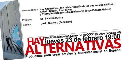Hay alternativas Hay alternativas