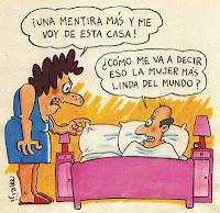 Las mentiras de la prensa.