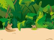 Escena Jungla Vectorizada
