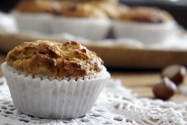 Muffins de avena y albaricoque para Heva