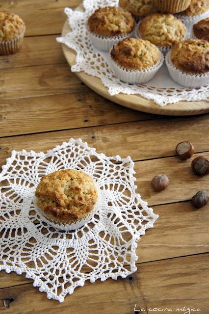 Muffins de avena y albaricoque para Heva