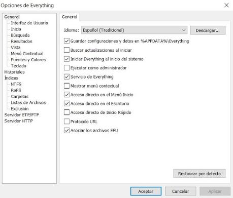 Everything para Windows, busca y encuentra tus archivos perdidos de una manera rápida Everything para Windows, busca y encuentra tus archivos perdidos de una manera rápida