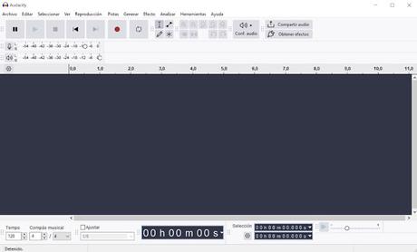 Audacity para windows, excelente programa para llevar tus grabaciones y ediciones de sonido a otro nivel