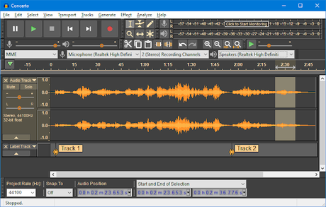 Audacity para windows, excelente programa para llevar tus grabaciones y ediciones de sonido a otro nivel