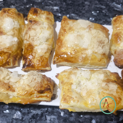 Hojaldritos de Compota de Manzana Hojaldritos de Compota de Manzana