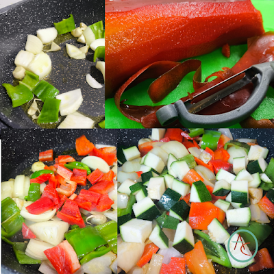 Gambón y Almejas con un Toque Picante Gambón y Almejas con un Toque Picante