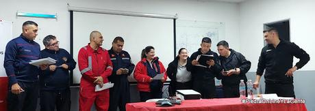 Capacitacón en Centenario sobre materiales peligrosos Capacitacón en Centenario sobre materiales peligrosos