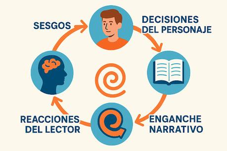 Sesgos cognitivos aplicados a la escritura: cómo crear historias que atrapen la mente del lector. Sesgos cognitivos aplicados a la escritura: cómo crear historias que atrapen la mente del lector.
