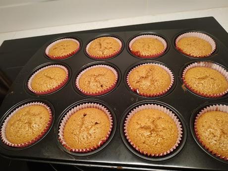 CUPCAKES DE PLÁTANO