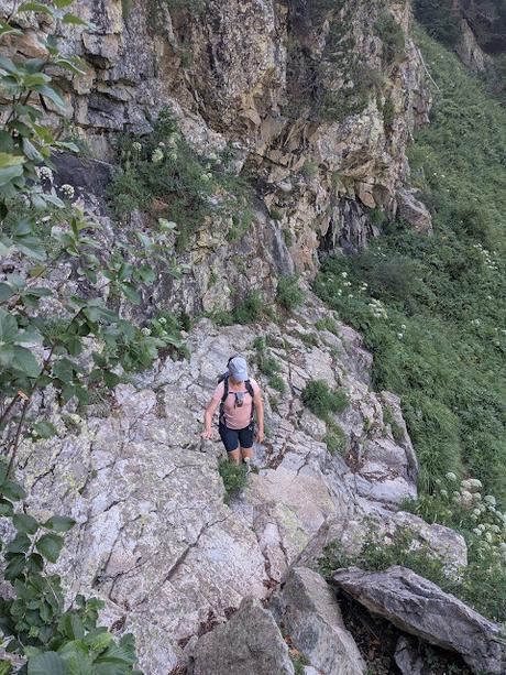Ibones de Arriel y Respomuso desde la Sarra Ibones de Arriel y Respomuso desde la Sarra