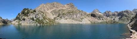 Ibones de Arriel y Respomuso desde la Sarra Ibones de Arriel y Respomuso desde la Sarra