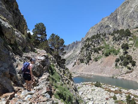 Ibones de Arriel y Respomuso desde la Sarra Ibones de Arriel y Respomuso desde la Sarra