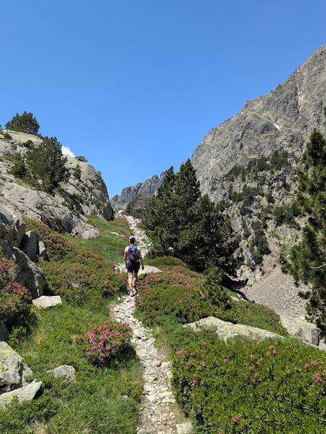 Ibones de Arriel y Respomuso desde la Sarra Ibones de Arriel y Respomuso desde la Sarra