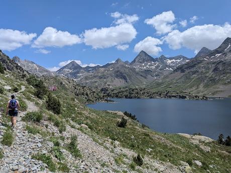 Ibones de Arriel y Respomuso desde la Sarra Ibones de Arriel y Respomuso desde la Sarra