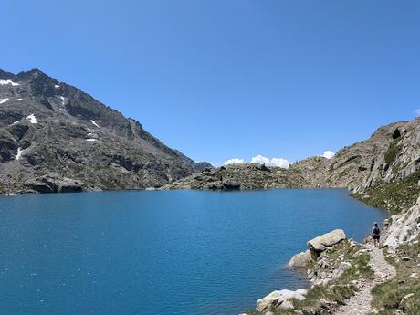 Ibones de Arriel y Respomuso desde la Sarra Ibones de Arriel y Respomuso desde la Sarra