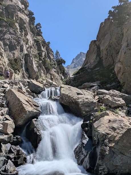 Ibones de Arriel y Respomuso desde la Sarra Ibones de Arriel y Respomuso desde la Sarra