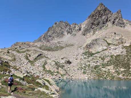 Ibones de Arriel y Respomuso desde la Sarra Ibones de Arriel y Respomuso desde la Sarra