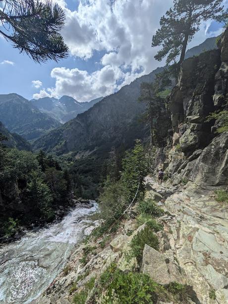 Ibones de Arriel y Respomuso desde la Sarra Ibones de Arriel y Respomuso desde la Sarra
