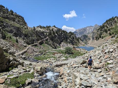 Ibones de Arriel y Respomuso desde la Sarra Ibones de Arriel y Respomuso desde la Sarra