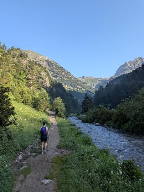 Ibones de Arriel y Respomuso desde la Sarra Ibones de Arriel y Respomuso desde la Sarra