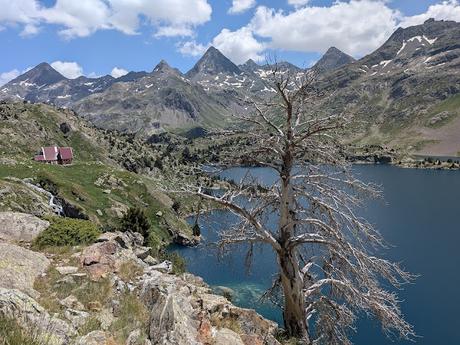 Ibones de Arriel y Respomuso desde la Sarra Ibones de Arriel y Respomuso desde la Sarra