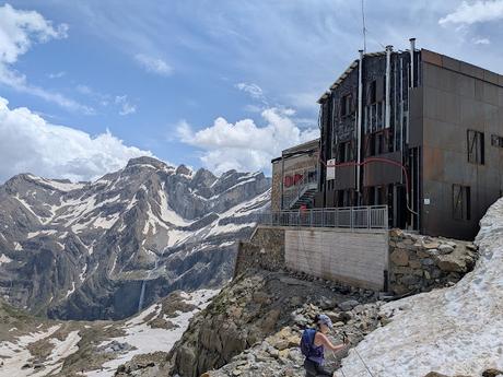 Refugio Serradets desde Bujaruelo Refugio Serradets desde Bujaruelo