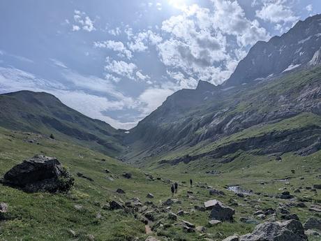 Refugio Serradets desde Bujaruelo Refugio Serradets desde Bujaruelo